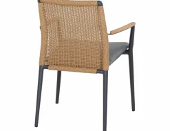 SIENA GARDEN Garten-Stapelsessel braungrau