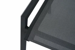 SIENA GARDEN Hocker grausilberfarbenschwarz