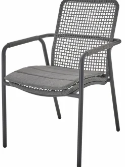 SIENA GARDEN Stapelstuhl grau