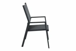 SIENA GARDEN Stapelstuhl grausilberfarbenschwarz