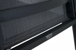 SIENA GARDEN Stapelstuhl grausilberfarbenschwarz