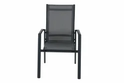 SIENA GARDEN Stapelstuhl grausilberfarbenschwarz