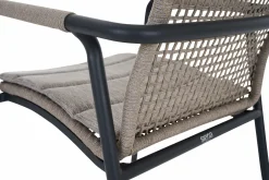 SIENA GARDEN Stapelstuhl Taupe grau