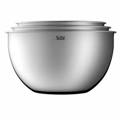 Silit Schüsselset 3tlg. silberfarbenschwarz