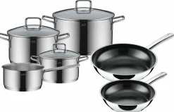 Silit Topfset 6tlg. silberfarben