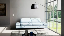 3-Sitzer-Sofa blau