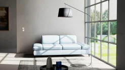2-Sitzer-Sofa blau