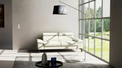 2,5-Sitzer-Sofa grau