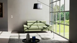 2,5-Sitzer-Sofa grün