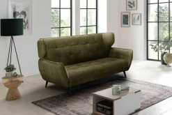 3-Sitzer-Sofa grün