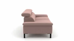 2,5-Sitzer-Sofa rotpink
