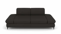 2-Sitzer-Sofa schwarz