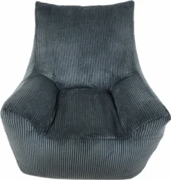 Sitzsack-Sessel grau