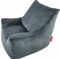 Sitzsack-Sessel grau