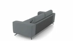 Sofa 3-sitzig grau
