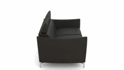 Sofa 2,5-sitzig schwarz