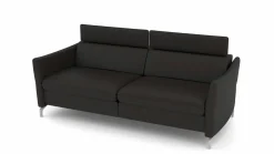 Sofa 3-sitzig schwarz