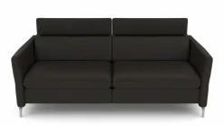 Sofa 3-sitzig schwarz