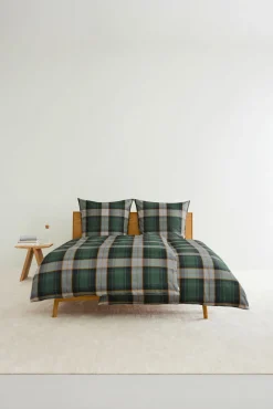 s.Oliver Satin-Bettwäsche graugrün