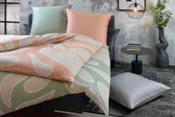 s.Oliver Satin-Bettwäsche orange