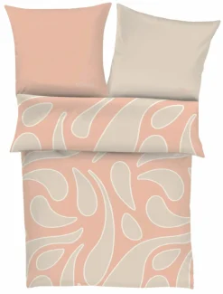 s.Oliver Satin-Bettwäsche orange