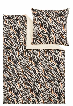 s.Oliver Satin-Bettwäsche weißschwarz