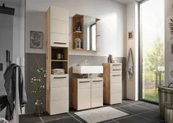 Spiegelschrank beige