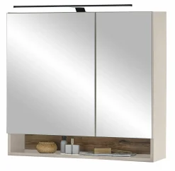Spiegelschrank beige
