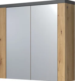 Spiegelschrank braun