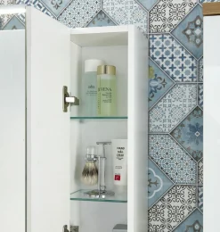 Spiegelschrank weiß