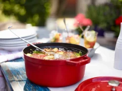 Staub Bräter 24cm rot