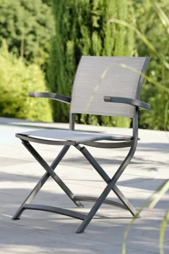 STERN Balkonsessel silberfarben