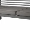 STERN Dining-Bank/Liege silberfarbengrau