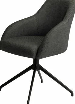 STERN Garten-Drehsessel schwarzbraun