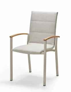 STERN Gartensessel stapelbar beigebraun