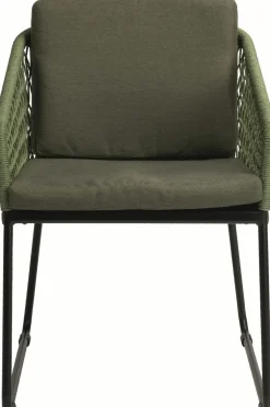 STERN Kufensessel grünschwarzbraun