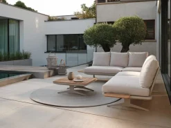 STERN Lounge-Liege beigegelb