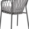 STERN Rope Gartensessel grau