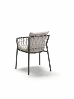 STERN Rope Gartensessel grau