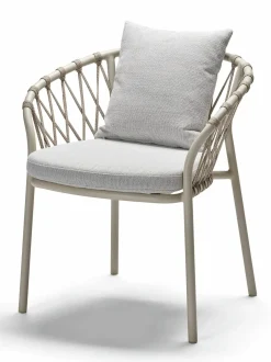 STERN Rope Gartensessel graubeige