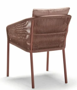 STERN Rope Gartensessel stapelbar rotpinkorange