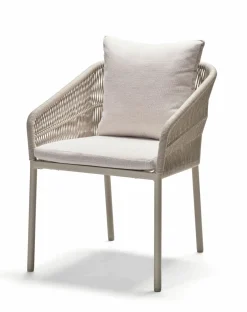 STERN Rope Gartensessel stapelbar beigegelb