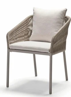 STERN Rope Gartensessel stapelbar grau