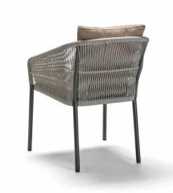 STERN Rope Gartensessel stapelbar graubraun