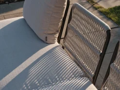 STERN Rope Lounge-Liege grau