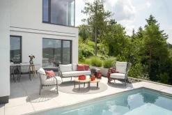 STERN Rope Pfauensessel grau