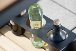 STERN Servierwagen Outdoorküche braunschwarz