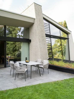 STERN Stapelsessel grauweißbraun