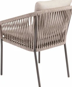 STERN Stapelsessel grauweißbraun