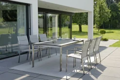 STERN Stapelsessel silberfarben